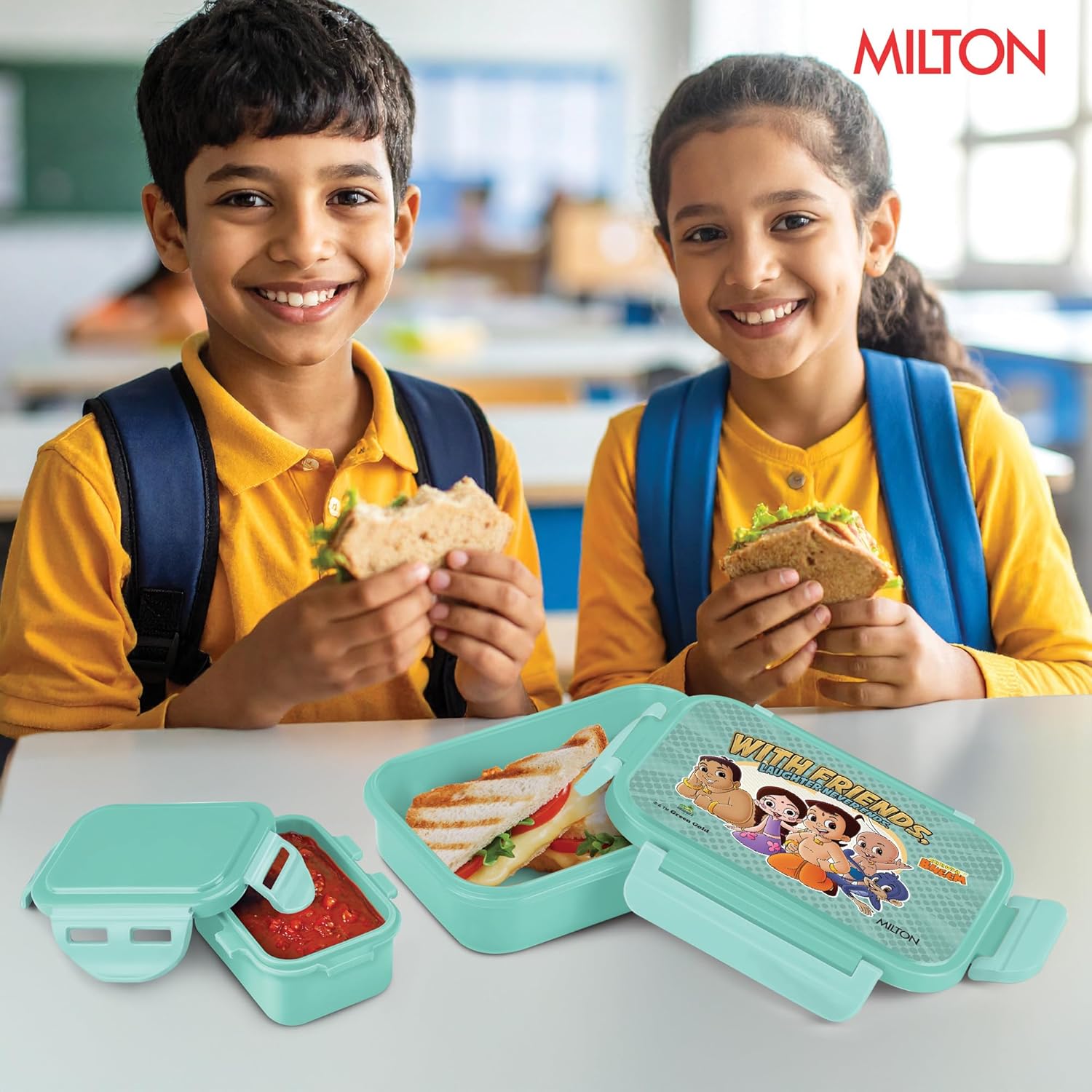 Milton Candy Plastic Tiffin Mint Green 520ML