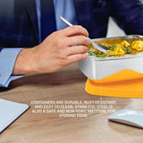 Milton Steel Pro Rectangular Lunchbox 600ML