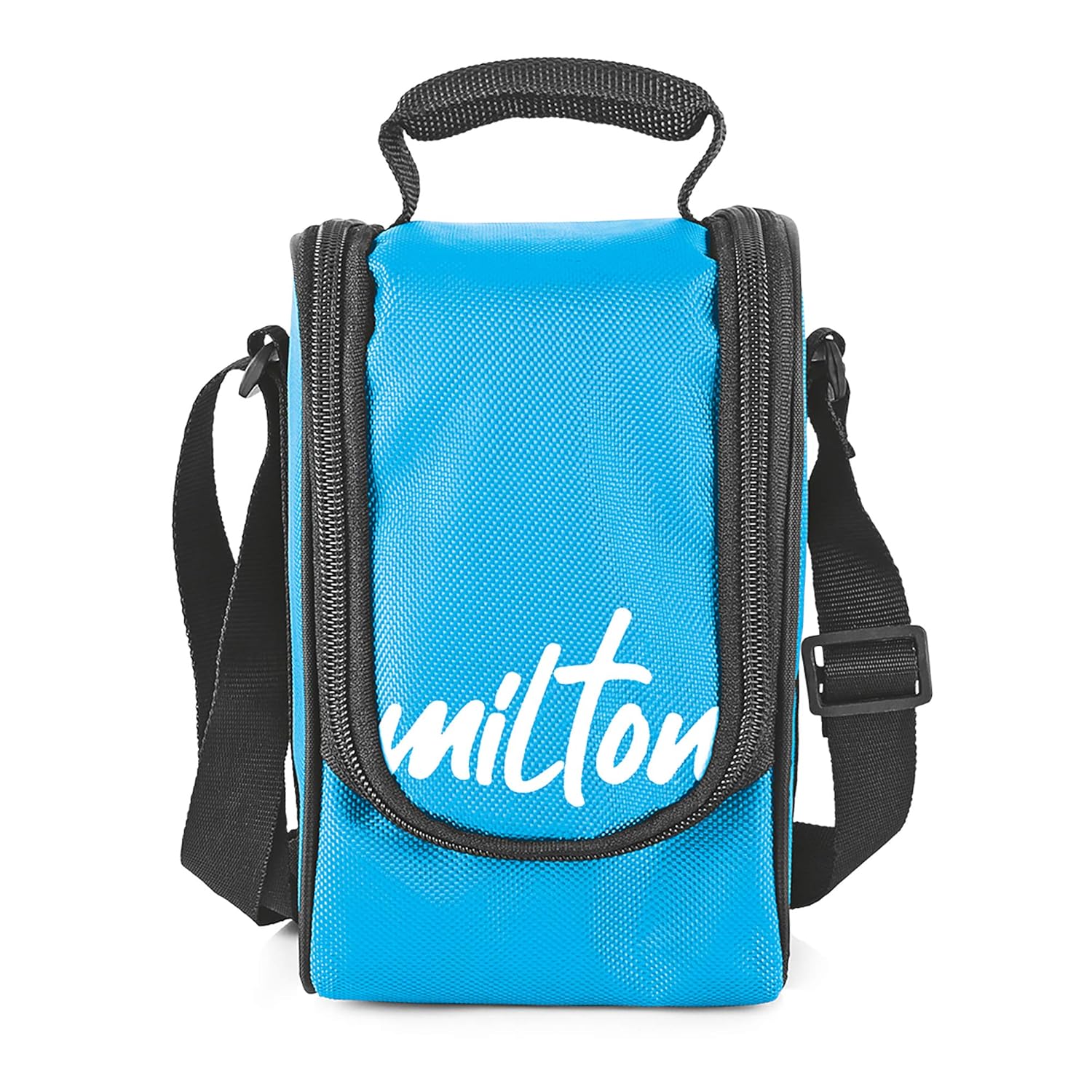 Milton Tasty Lunch Steel Tiffin Box Cyan 4pcs set