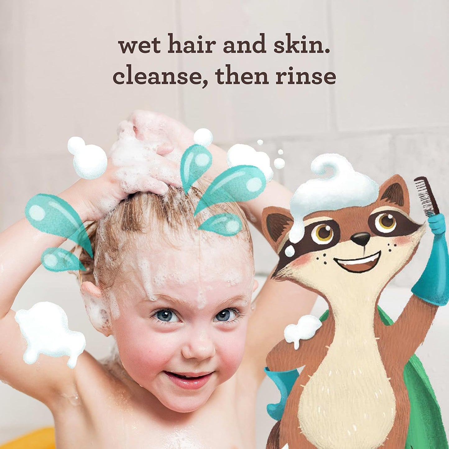 Aveeno Baby Kids 2-In-1 Hydrating Shampoo & Conditioner - 354ML