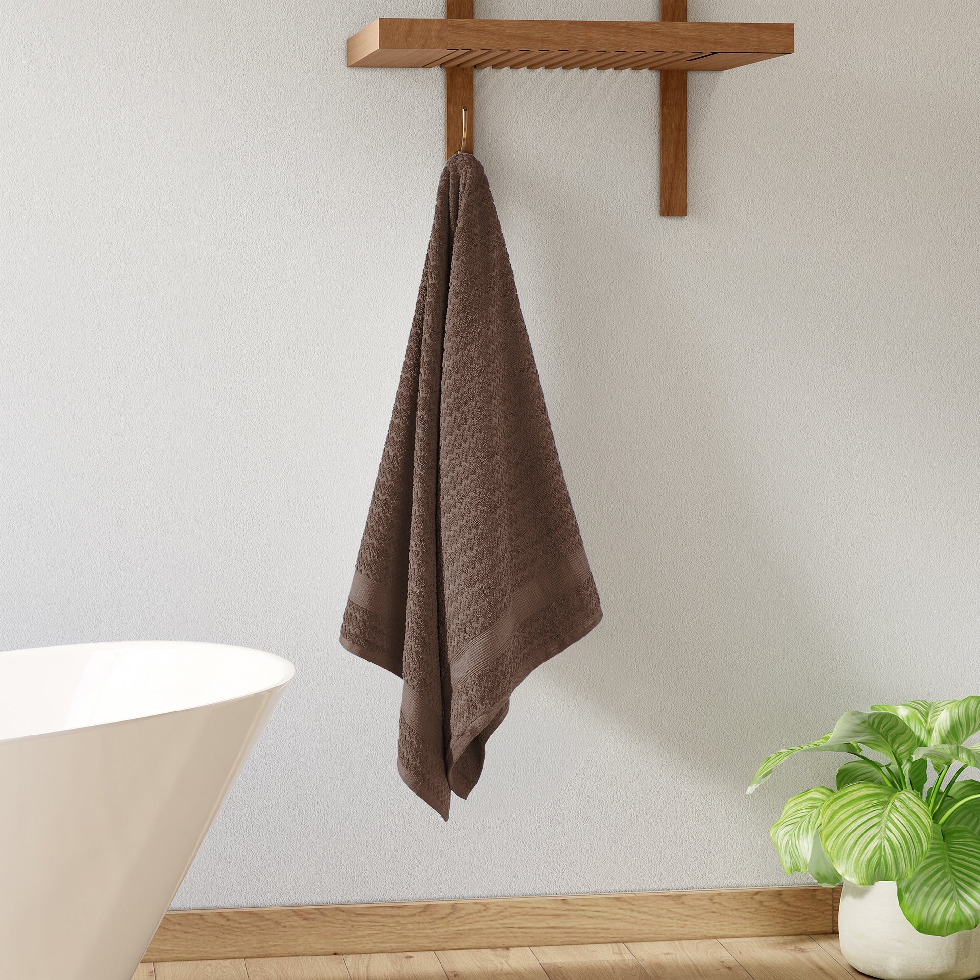 Spaces Noah 100% Cotton Bath Towel, 400 GSM, Solid Colours Available