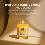 IRIS Shot Glass Candle - Mango Sorbet 40gm