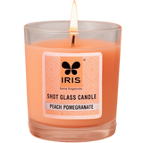 IRIS Shot Glass Candle - Peach Pomegranate 40gm