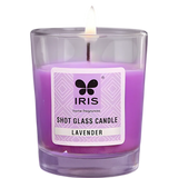 IRIS Shot Glass Scented Candle - Lavender 40gm