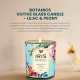 IRIS Botanics Votive Glass Candle 128gm