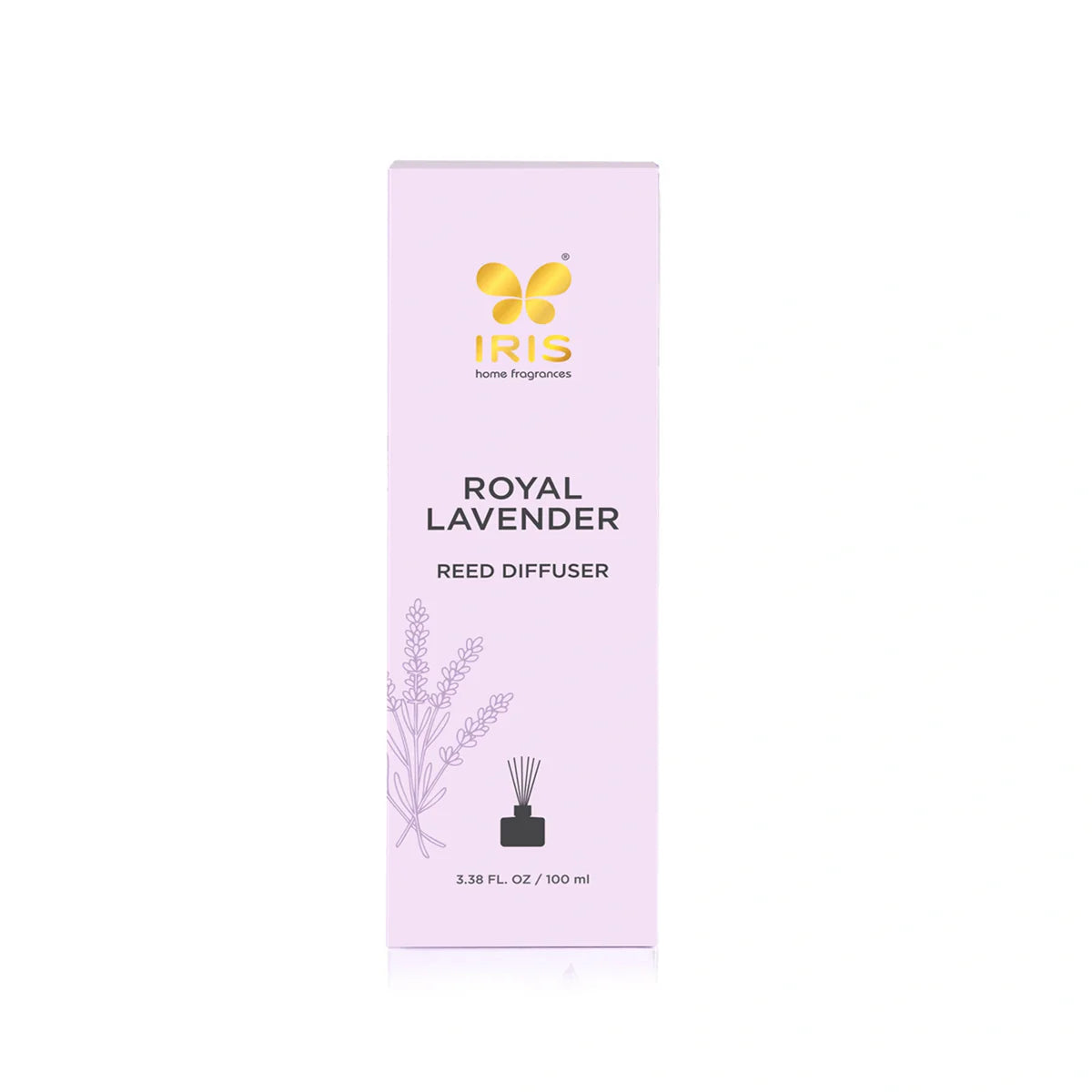 IRIS Royal Lavender Aroma Reed Diffuser Set 100ml