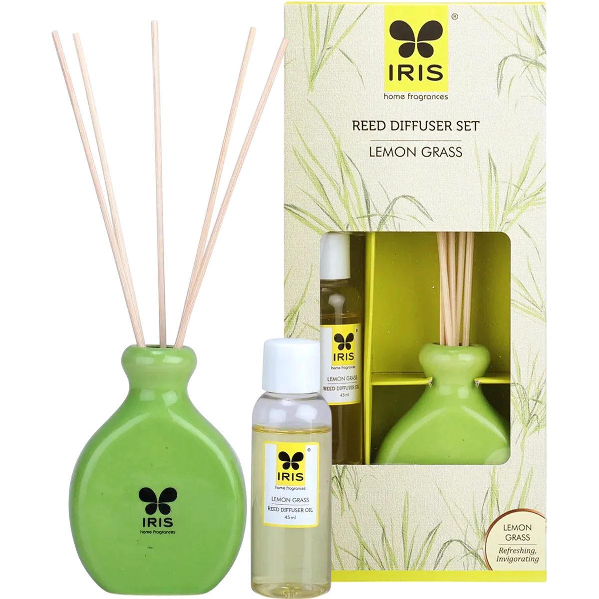 IRIS Lemongrass Reed Diffuser 45ml