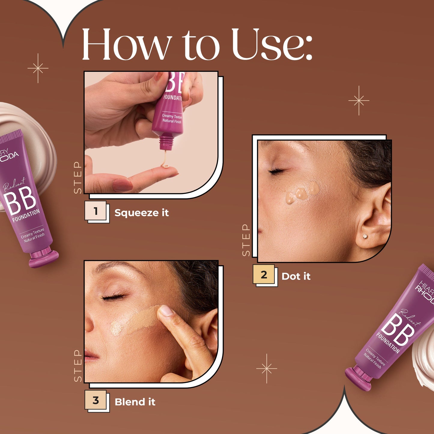 Hilary Rhoda Radiant BB Foundation