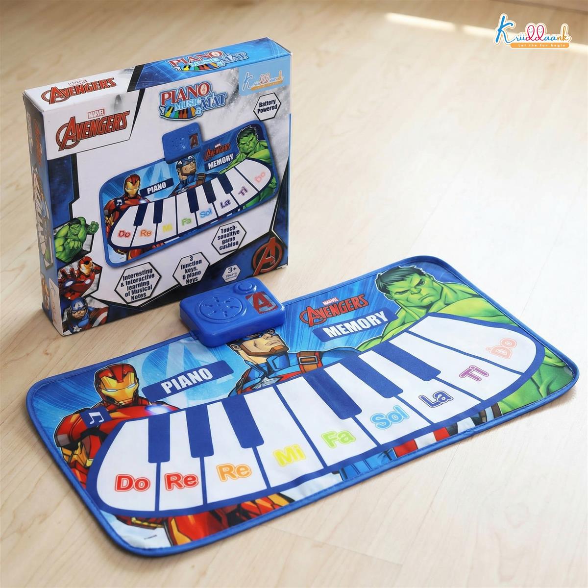 Kriiddaank Marvel Avengers Theme Piano Mat