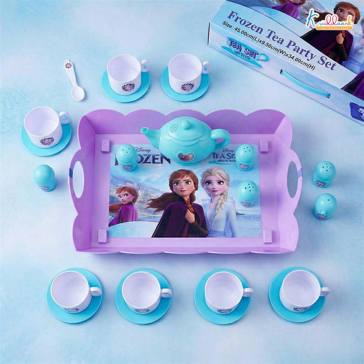 Kriiddaank Frozen Tea Party Set for Girls