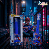 Kriiddaank Spiderman 4-String Small Toy Guitar for Kids