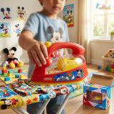 Kriiddaank Mickey Mouse Theme Pretend Play Iron Toy for Kids with Lights and Sound