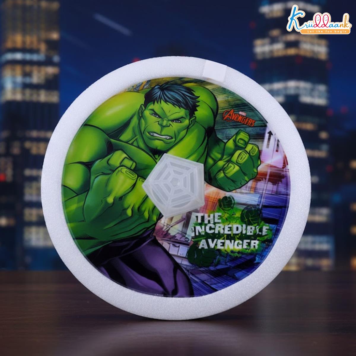 Kriiddaank Marvel Hulk Theme Hover Soccer Ball for Kids