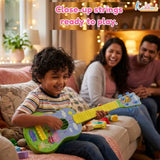 Kriiddaank Hasbro Peppa Pig Theme Big Guitar for Kids