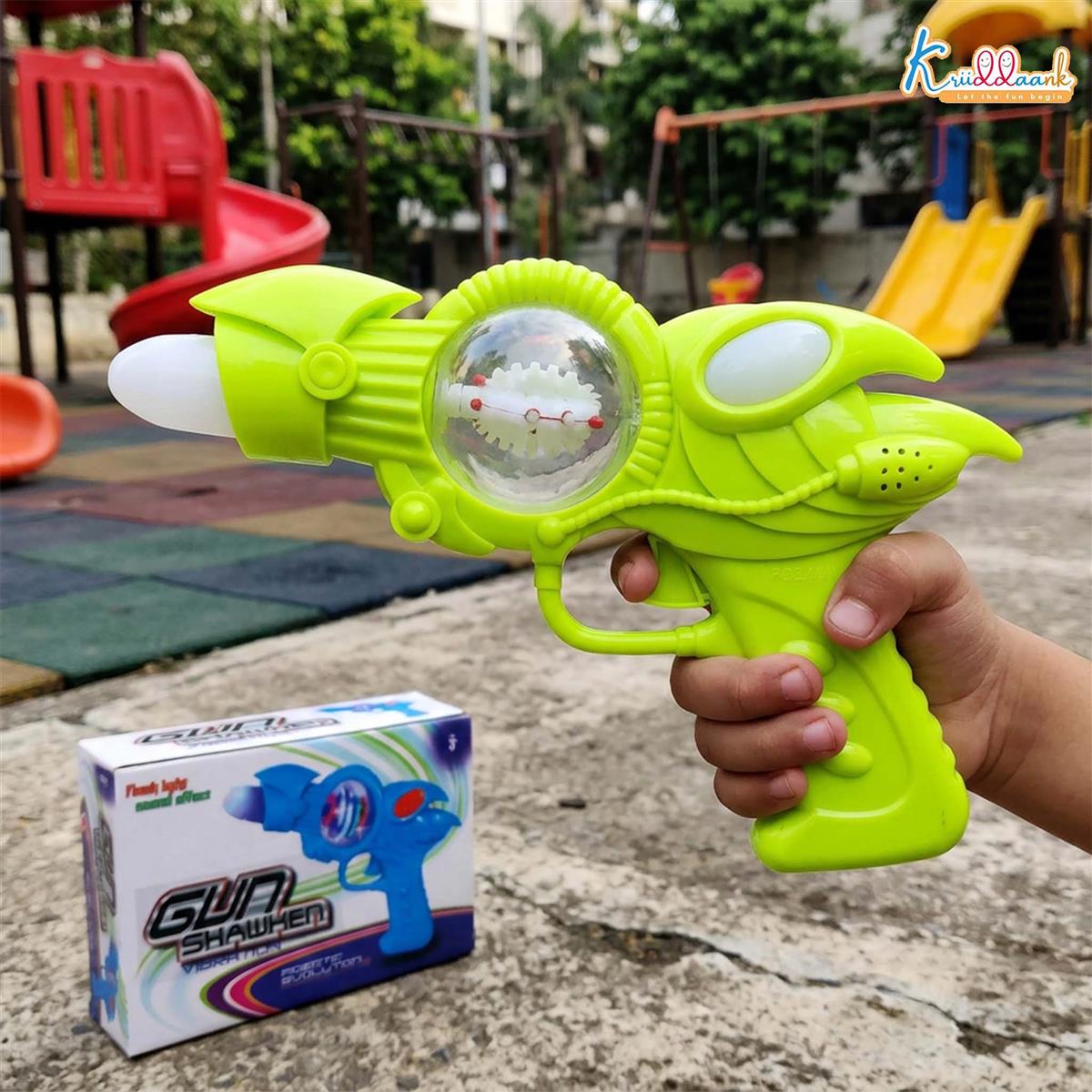 Kriiddaank Musical Gun Shooting Playset for Boys & Girls