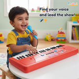 Kriiddaank Hasbro Peppa Pig 61-Key Digital Keyboard Piano for Kids