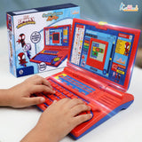Kriiddaank Spiderman Educational Laptop, Red & Blue