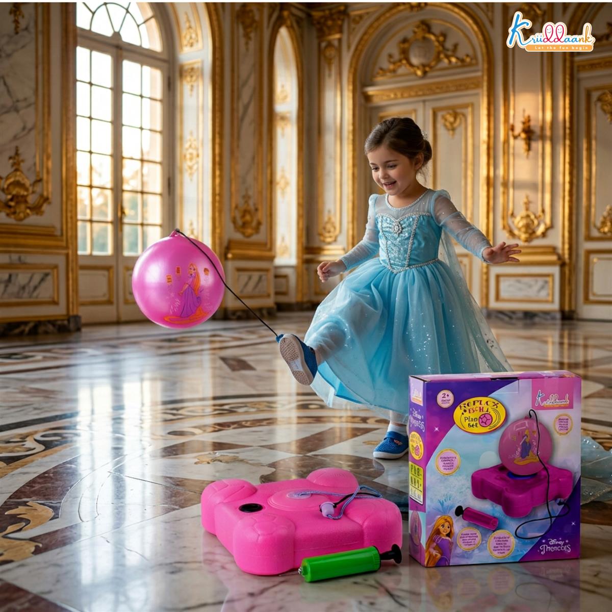 kriiddaank Princess Reflex Soccer Ball Solo Training Kit for Girls