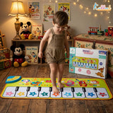 Kriiddaank Piano Music Play Mat for Kids - Classical Interactive Musical Floor Mat