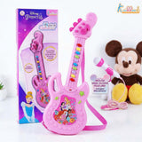 Kriiddaank Disney Princess Musical Guitar for Toddlers - Sing Pink
