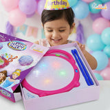 Kriiddaank Disney Princess Flash Drum Toy for Girls