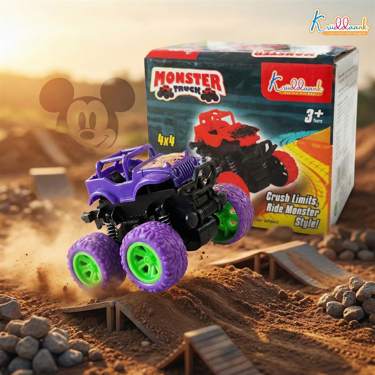 Kriiddaank 4x4 Monster Truck for Kids