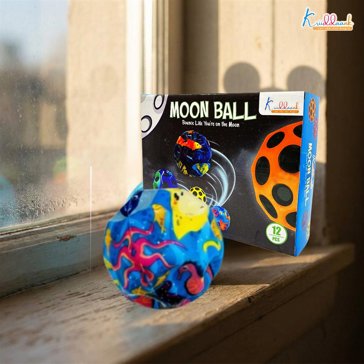 Kriiddaank Moon Ball Pack of 12