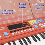Kriiddaank Mickey Keyboard Piano for Kids - 60 Keys