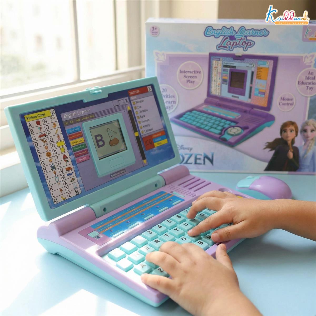 Kriiddaank Frozen Educational Laptop for Kids