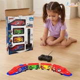 Kriiddaank Avengers Theme RC Train Toy for Kids