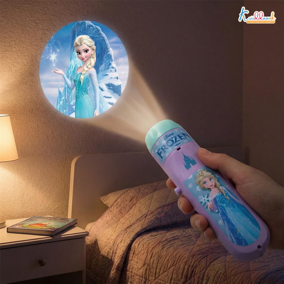 Kriiddaank Frozen Projector Torch
