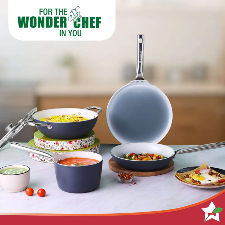 Wonderchef  Eco-Glide Ceramic Fry Pan  1.8 L