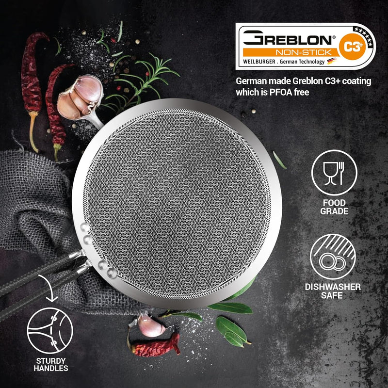 Milton Concave Tawa Honeycomb