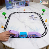 Kriiddaank Frozen Theme Train Set