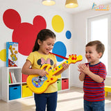 Kriiddaank Disney Mickey Mouse Theme Musical Guitar for Toddlers & Kids Red