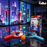 Kriiddaank Spiderman Tiny Pong Champs - Paddle Racket Set with Ball for Kids