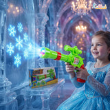 Kriiddaank Strike Gun Toy - Kids Safe Soft Bullet Blaster with Foam Bullets, Sound & Projection Lights