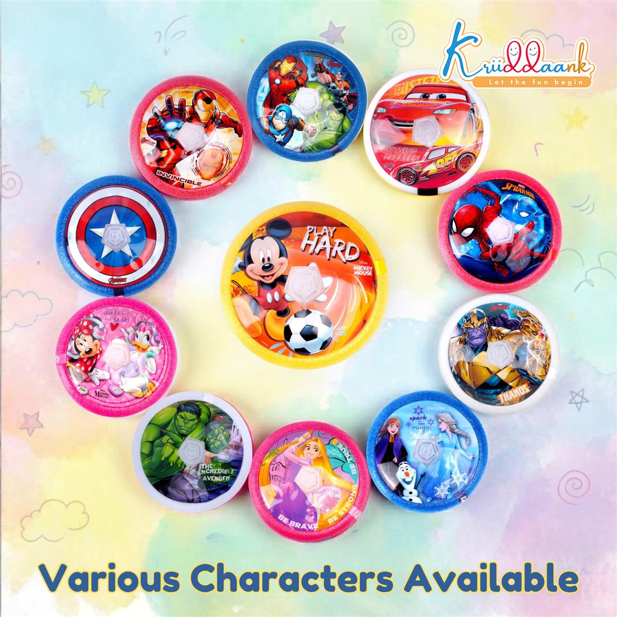 Kriiddaank Disney Mickey Hover Football