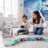 Kriiddaank Frozen Theme Remote Control Train Toy for Kids