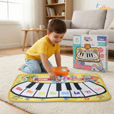 Kriiddaank Disney Piano Music Mat - Electronic Floor Keyboard for Toddlers & Kids