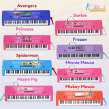 Kriiddaank Hasbro Peppa Pig 37-Key Musical Keyboard with Microphone