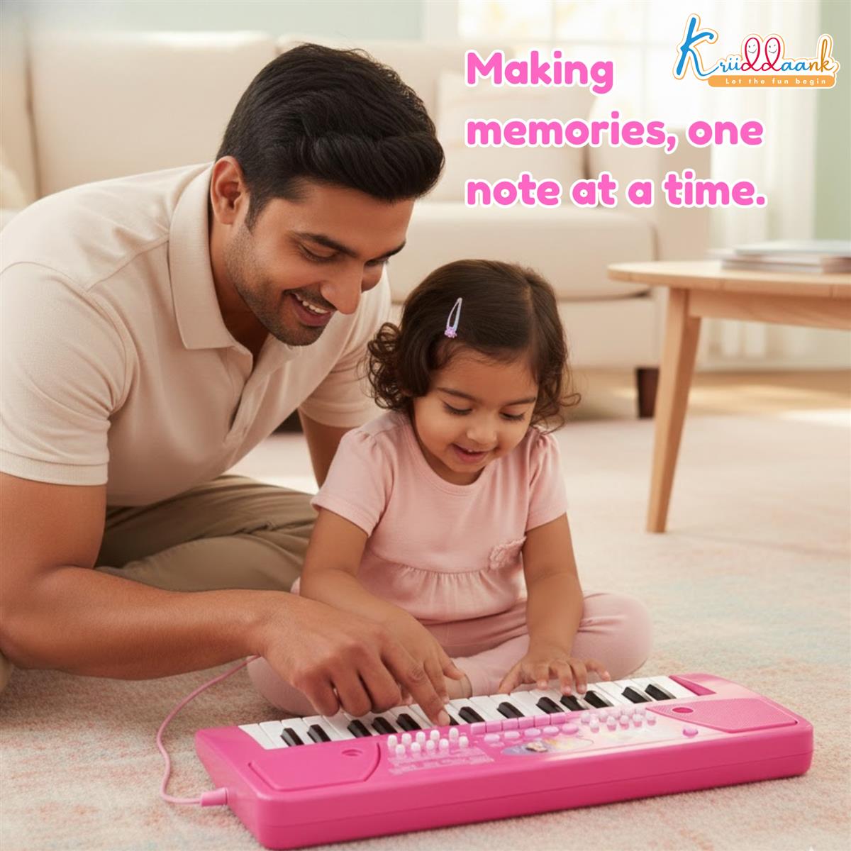 Kriiddaank Princess Keyboard Piano for Girls - 37 Keys