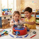 Kriiddaank Disney Mickey Mouse Pottery Wheel Modeling Set