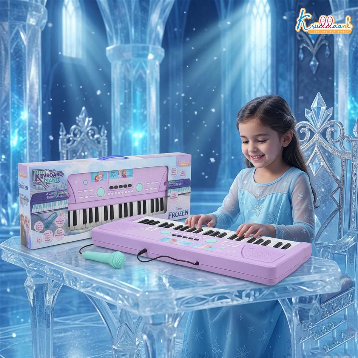Kriiddaank Frozen Keyboard Piano for Kids with 50 Keys,