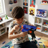 kriiddaank Blaze Storm Blaster Gun Toy for Kids - Soft Bullet Foam Dart Blaster with 10 EVA Bullets, Manual Single Shot Shooting Toy for Boys 3+ Years, Safe & Fun Action Playset, Multicolor