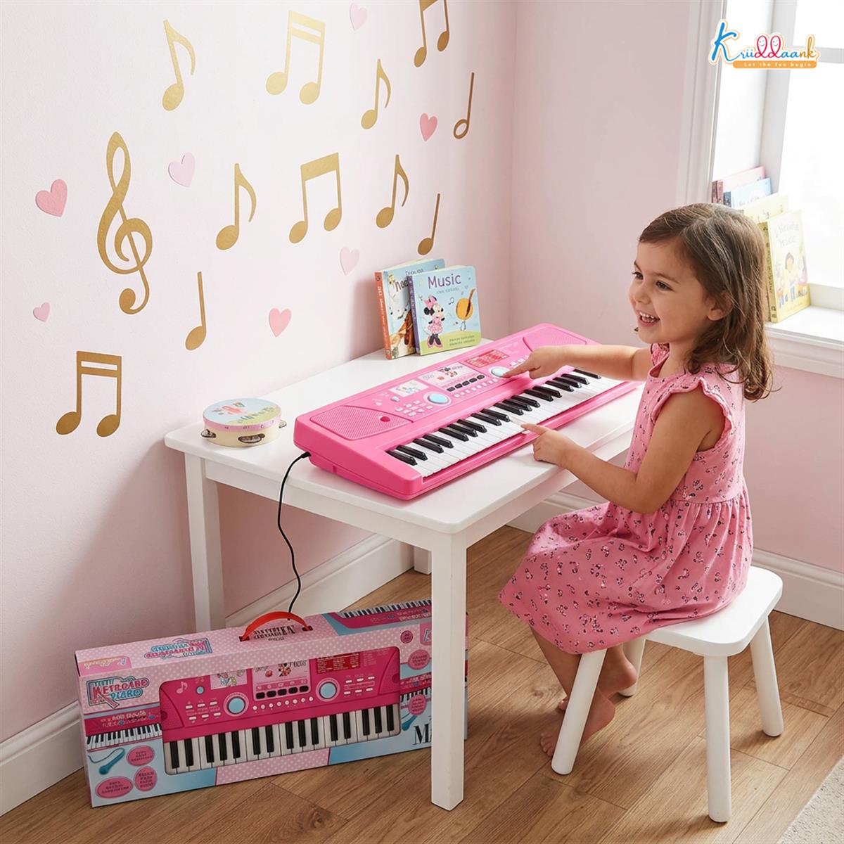 Kriiddaank Minnie Keyboard Piano 500 for Kids