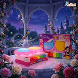 Kriiddaank Disney Princess Piano Drum Playset - Interactive Electronic Musical Toy