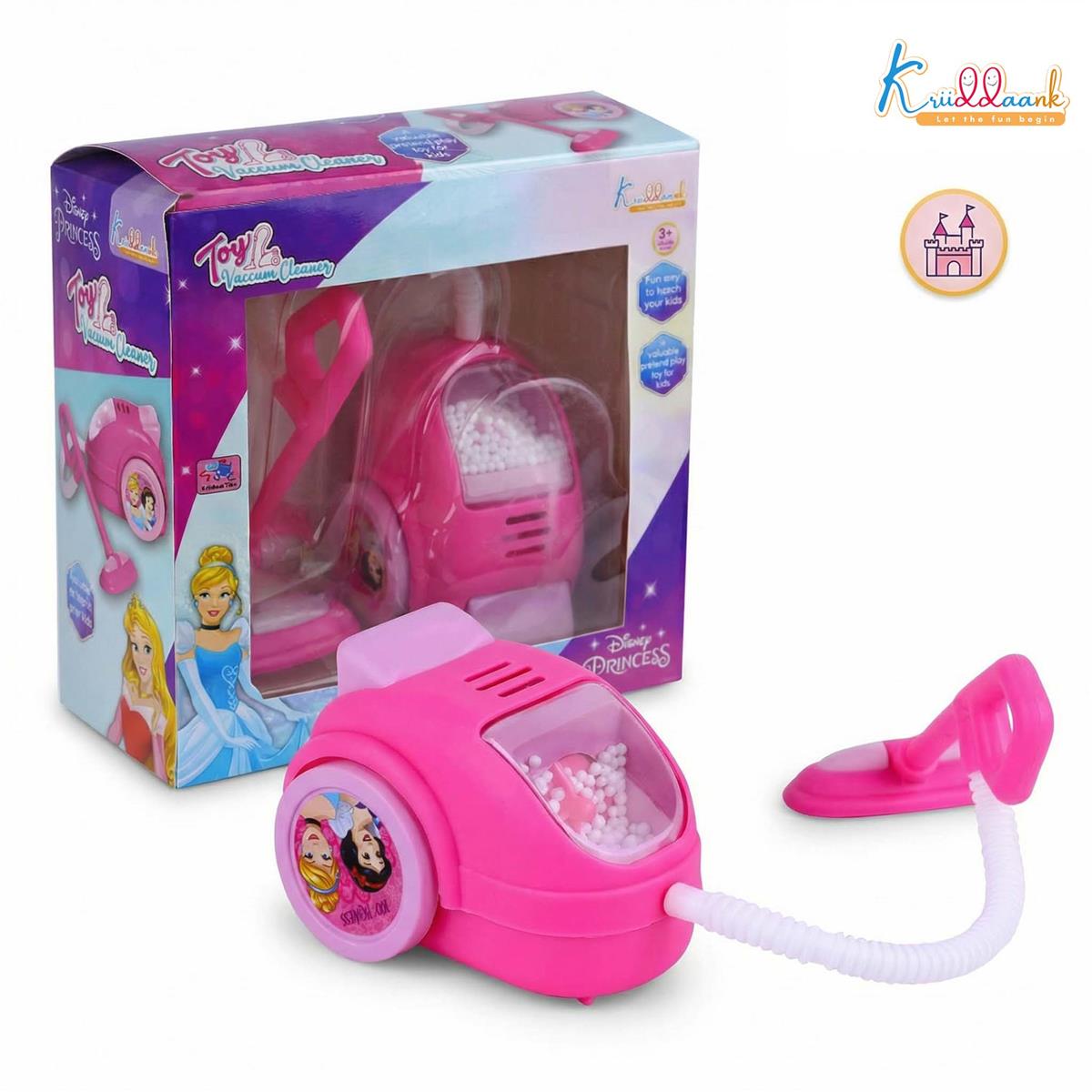 Kriiddaank Disney Princess Toy Vacuum Cleaner for Kids