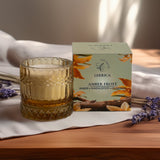 Lerrica Faceted Crystal Jar Candle Elegance - 180 GM