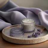 Lerrica Faceted Crystal Jar Candle Elegance - 180 GM